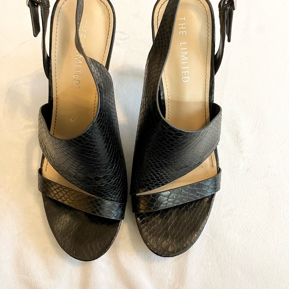 The Limited Terra Heels Black Size 8M